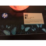 Hewlett Packard HP C4820A ( HP 80 ) Printhead for Black Inkjet Cartridges and Printhead Cleaner 