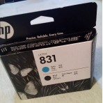 CZ677A HP 831 Cyan and Black Latex Printhead