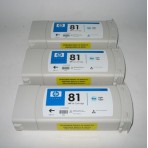 Hewlett Packard HP C5070A ( HP 81 ) Dye Ink Light Cyan InkJet Cartridges Multi-Pack ( 3 Pack of C4934A ) 
